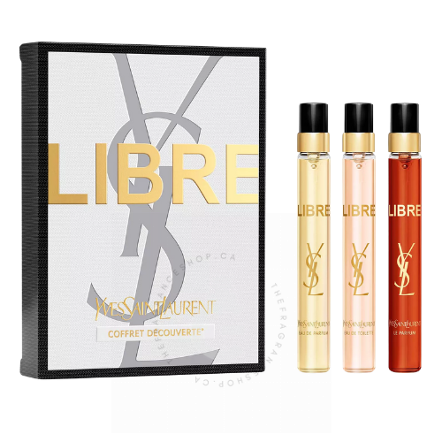 Yves Saint Laurent LIBRE コフレセット 3本セット Yves Saint Laurent YSL 3-Pc. Libre Perfume Discovery Travel Set